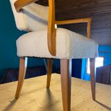 Armchair bridge fabric buckle