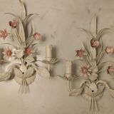 Shabby chic wall lights