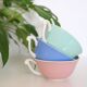 Set of 3 cups Moulin des Loups, vintage, French