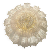 Extra Large Venetian Murano Glass Flushmount