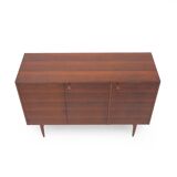 Very vintage in mahogany, 1950s.