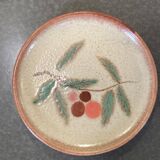 Set of 8 Sainte Radegonde stoneware dessert plates
