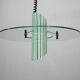 Italian Glass Chandelier, 1980s