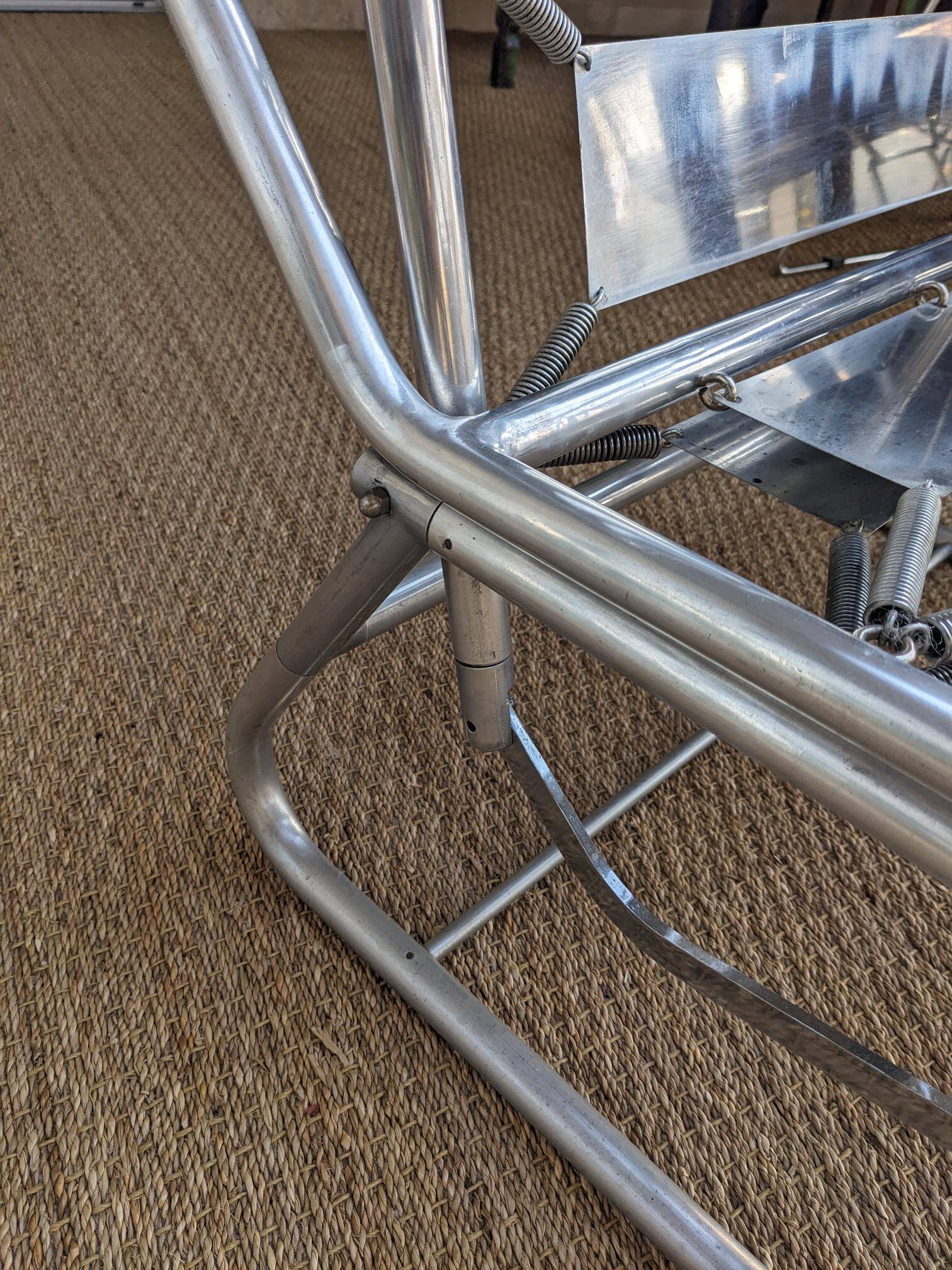 Modernist armchair by F. CARUELLE