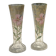 Paire de vase signés - Legras, décor floral - vers 1900