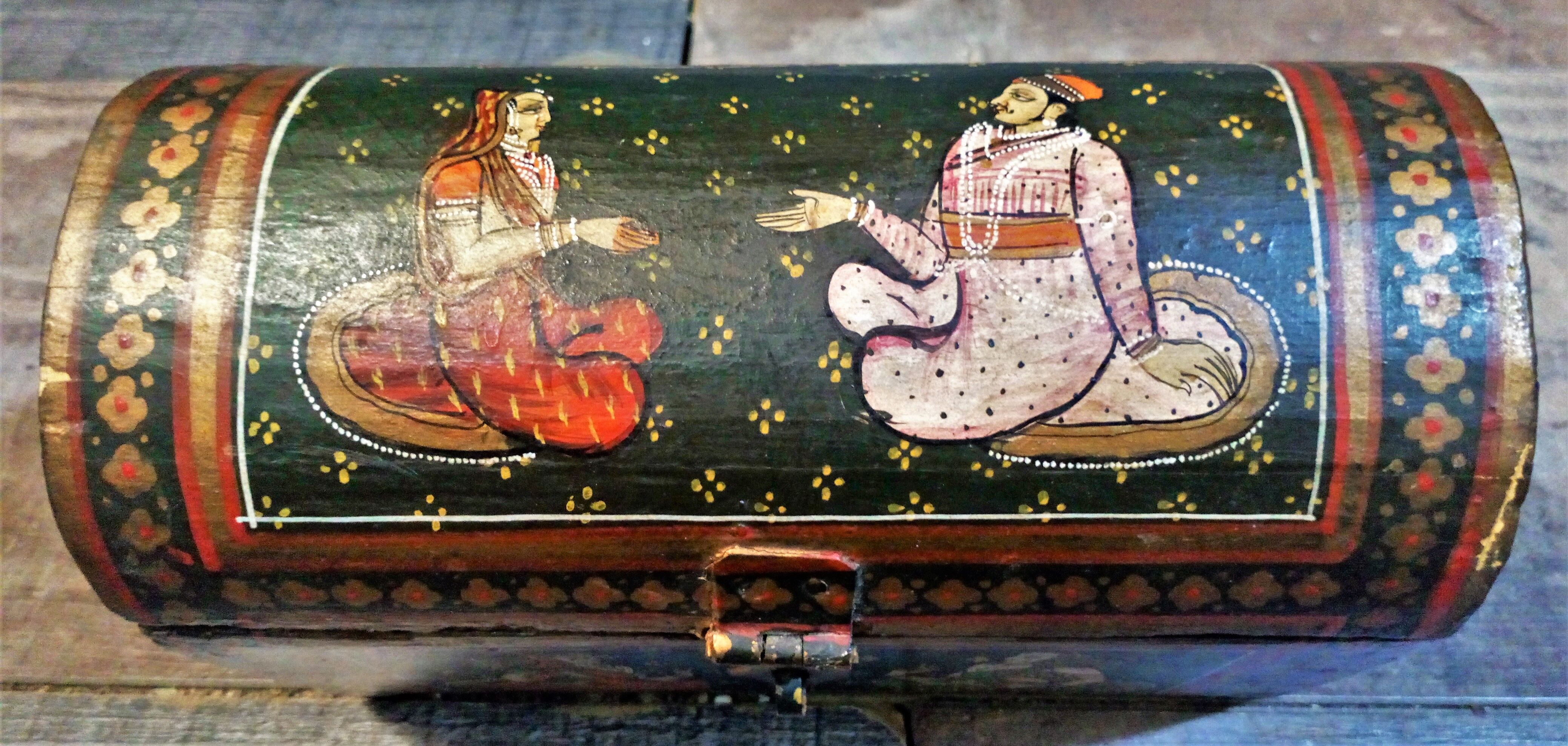 India 1950s Jewelry Box