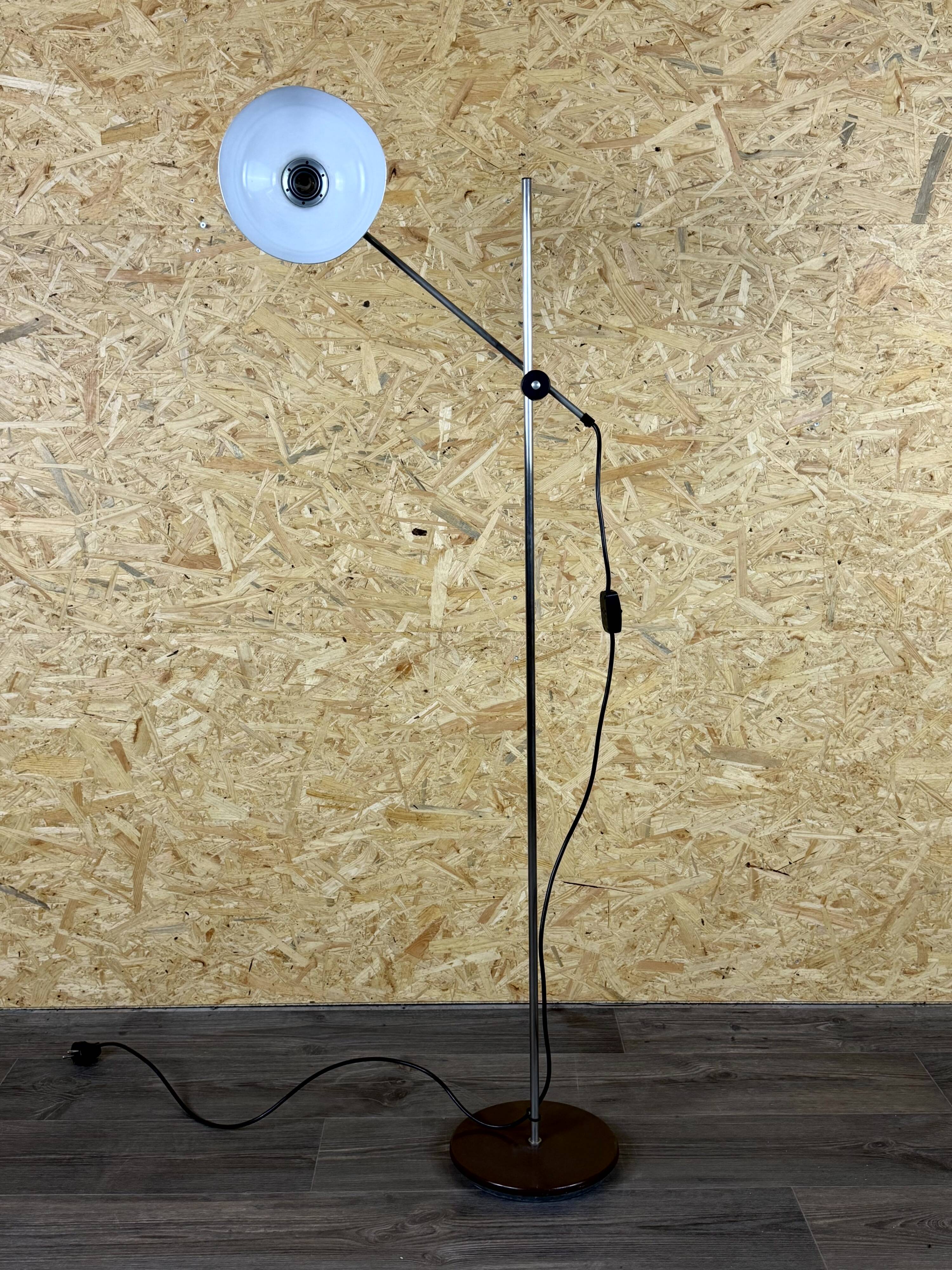 1960s 1970s Floor Lamp Mid-Century Space Age Design Metal