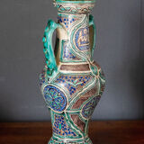 Middle east safi middle twentieth century vase with handles