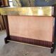 Palissandre and vintage brass bar counter from the 1960s.
