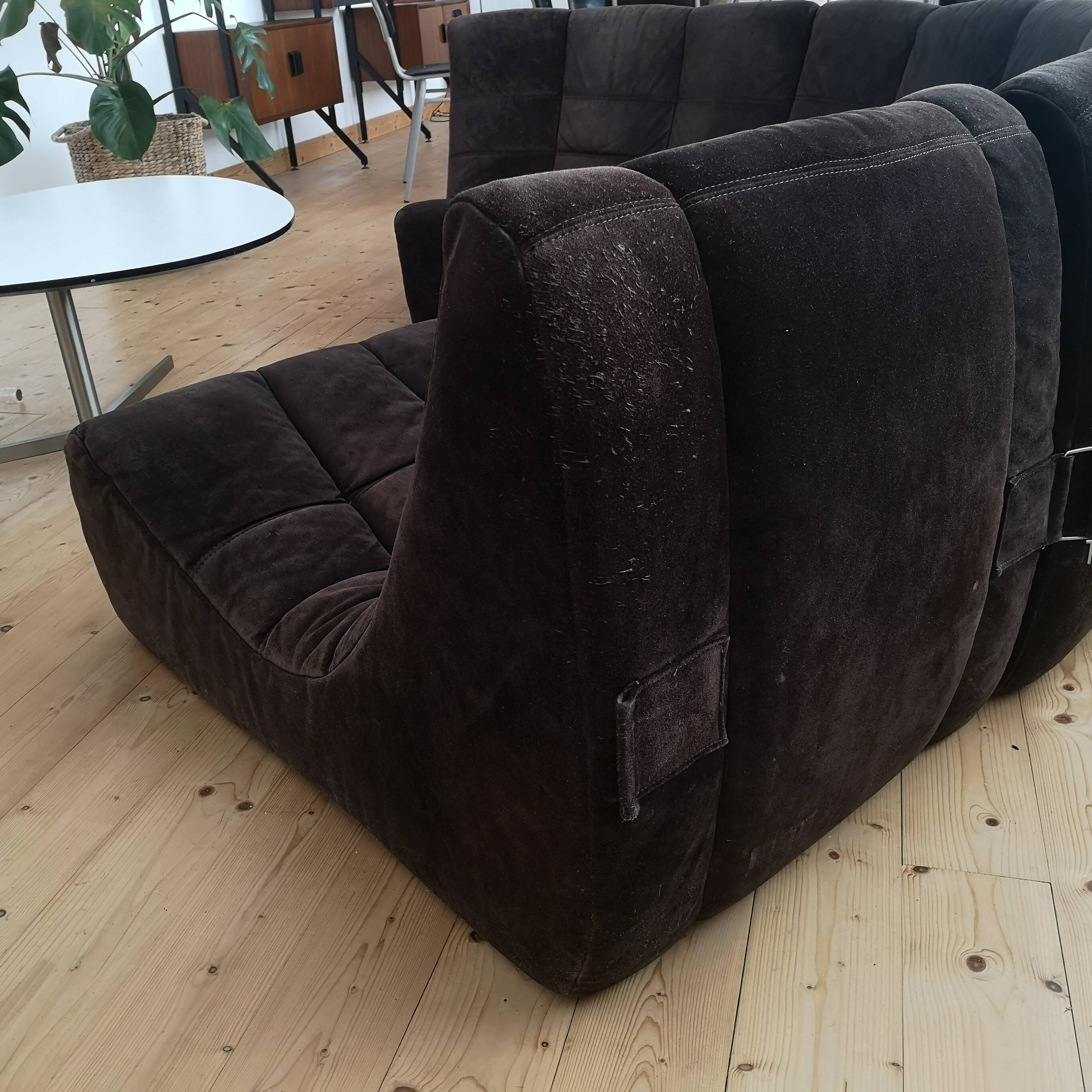 Canapé Circle "Gilda" by Michel Ducaroy for Ligne Roset from the 1970s.