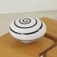 Glass lamp Swirl Zebra by Eglo vintage 80s/90s