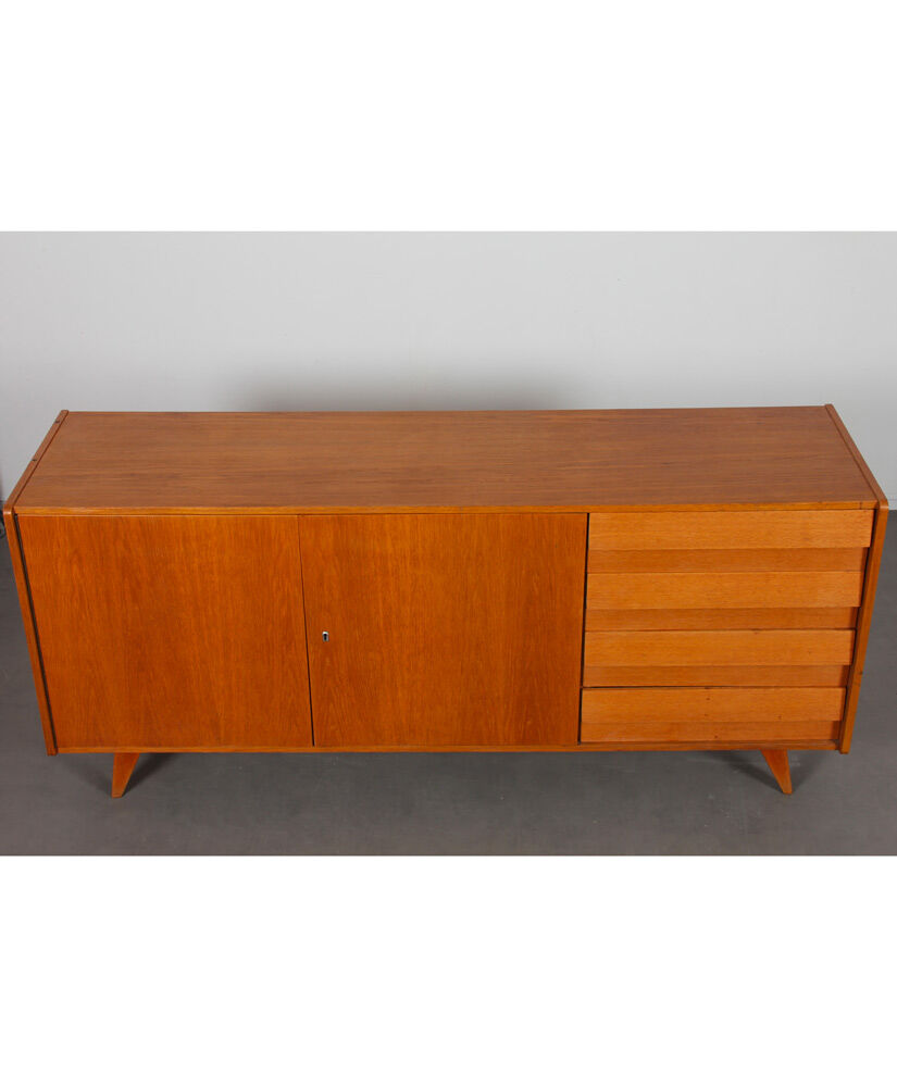Wooden sideboard by Jiroutek for Interier Praha, U-460, 1960