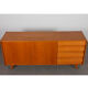 Wooden sideboard by Jiroutek for Interier Praha, U-460, 1960