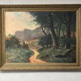 Lucie Gourdon painting