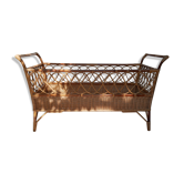 Rattan bed