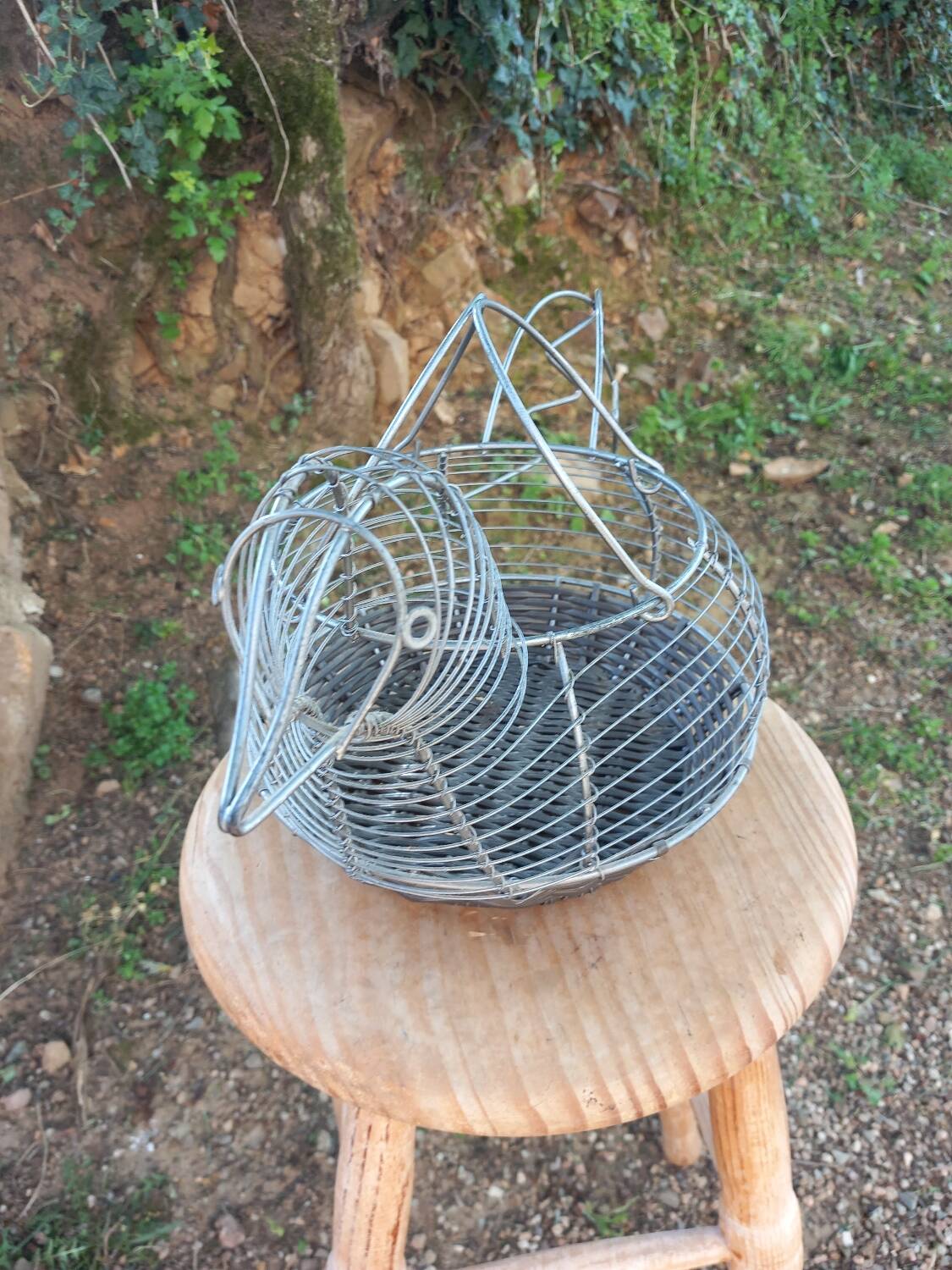 Chicken shaped egg basket