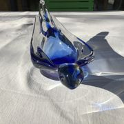 Empty pocket crystal Bayel blue dove