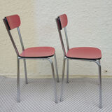 Set of two Formica chairs