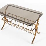 Regency bamboo coffee table