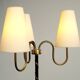 Three-light floor lamp, France 1950