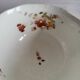 Antique Cup and Saucer in Porcelain with Hand-Painted Floral Decoration