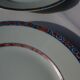 6 Assiettes plates en Porcelaine de Limoges Raynaud Jumièges Vieux Rouen D24,5cm