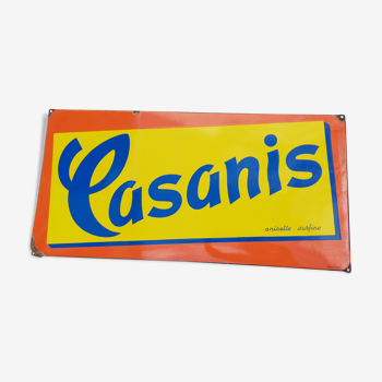Plaque émaillée pastis Casa, Casanis