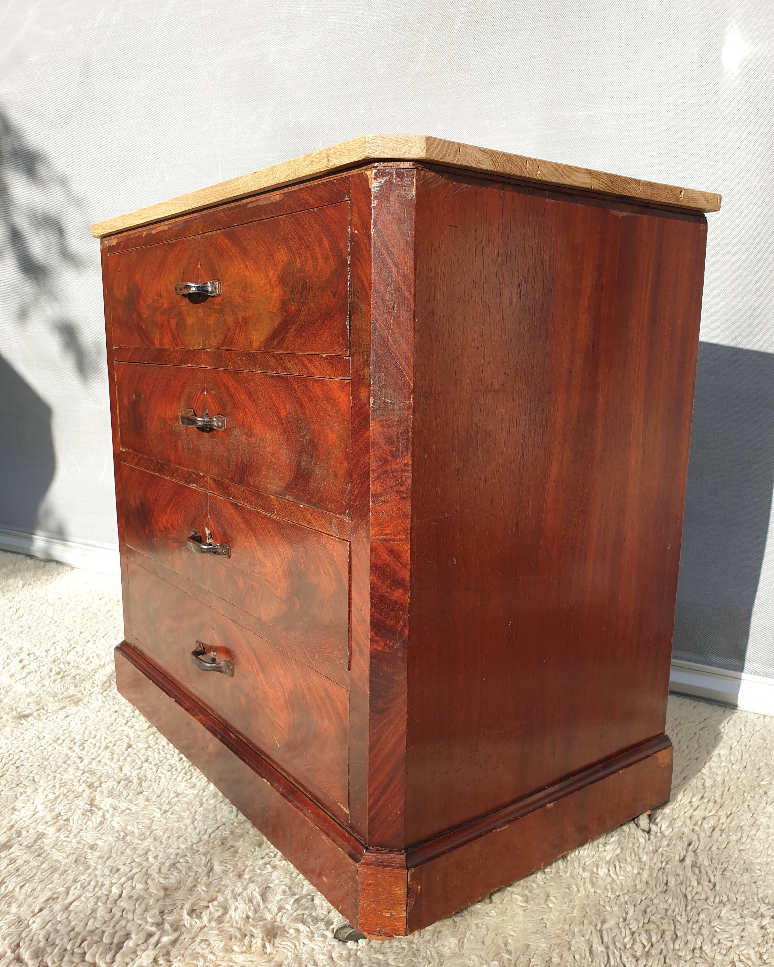 Commode Louis-Philippe acajou