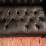 19th century Indo English Chesterfield sofa