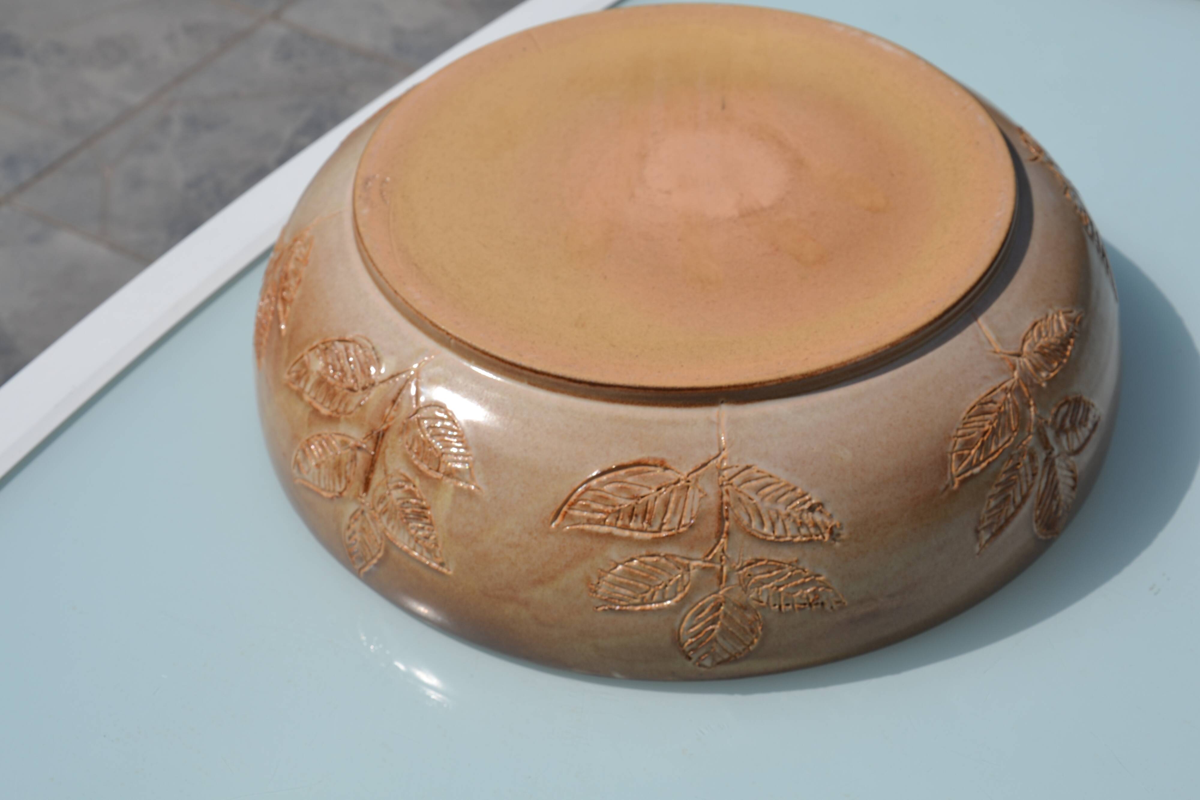 Large salad bowl/fruit bowl Michel and Denise Pointu