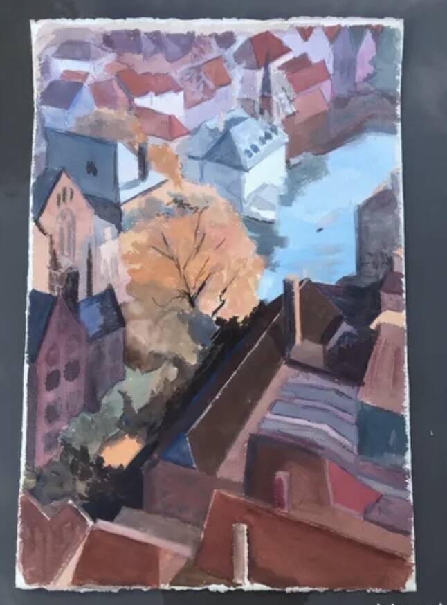 Roofs along the Seine