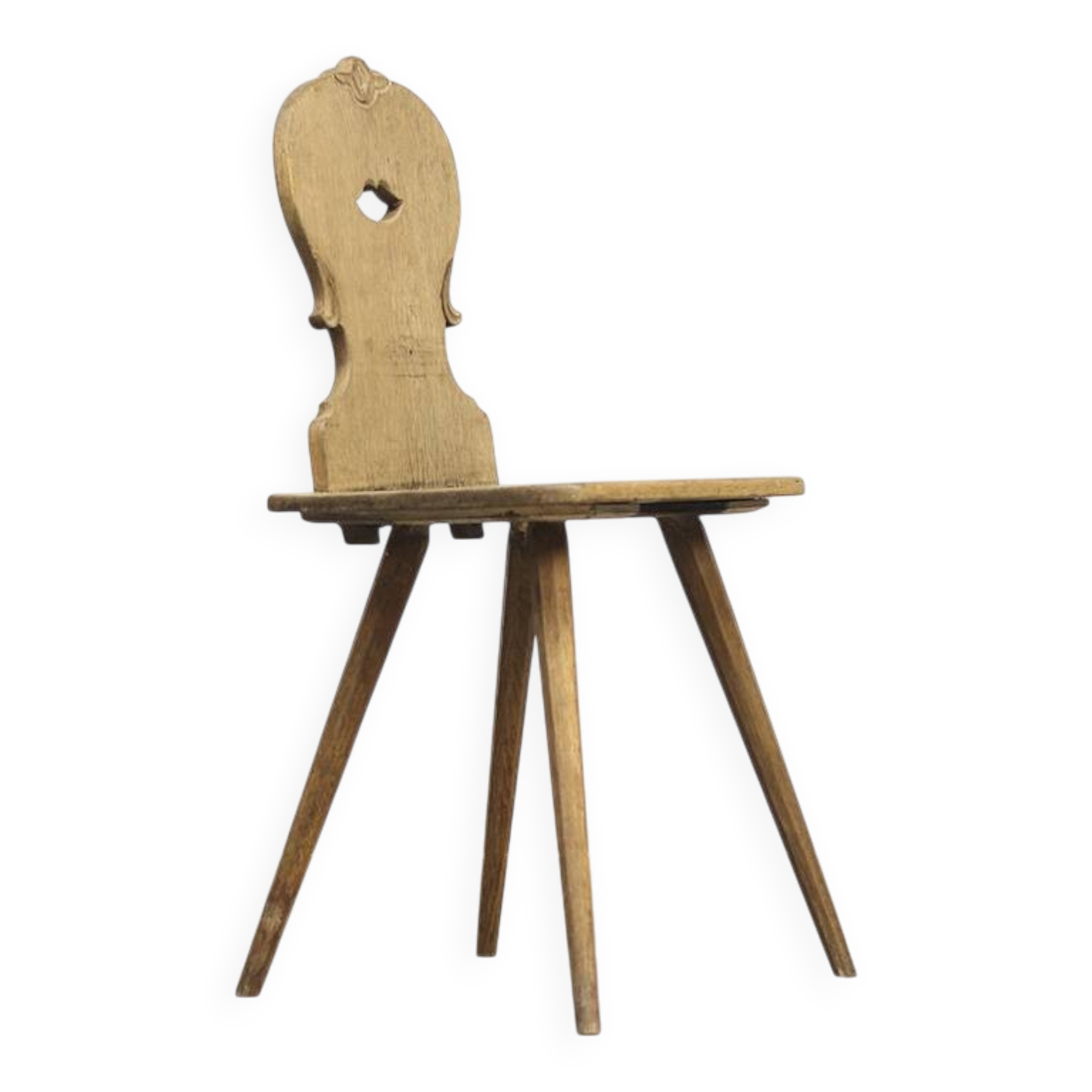 19th century antique Primitive mountain chair