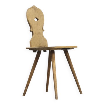 19th century antique Primitive mountain chair