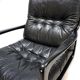 Fauteuil en cuir Eugen Schmidt pour Soloform, 1960
