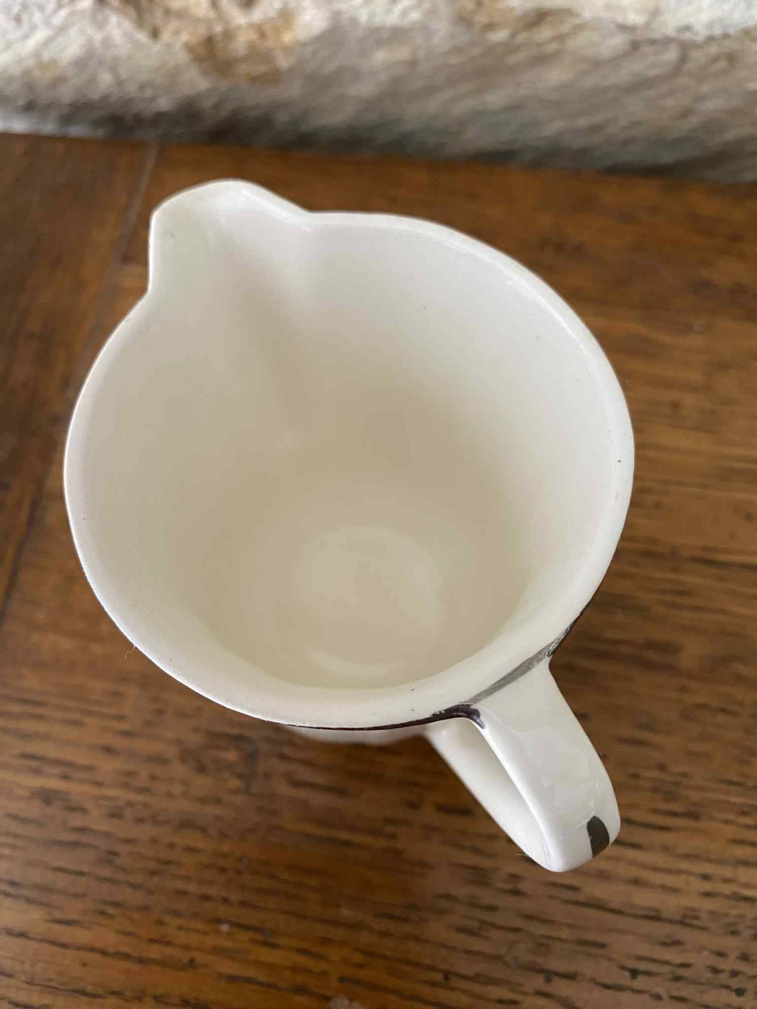 Lot of 3 Badonviller and K&G Lunéville creamers