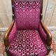 Fauteuil - Bergère époque Empire en acajou
