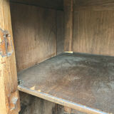 Antique wooden confit pot.