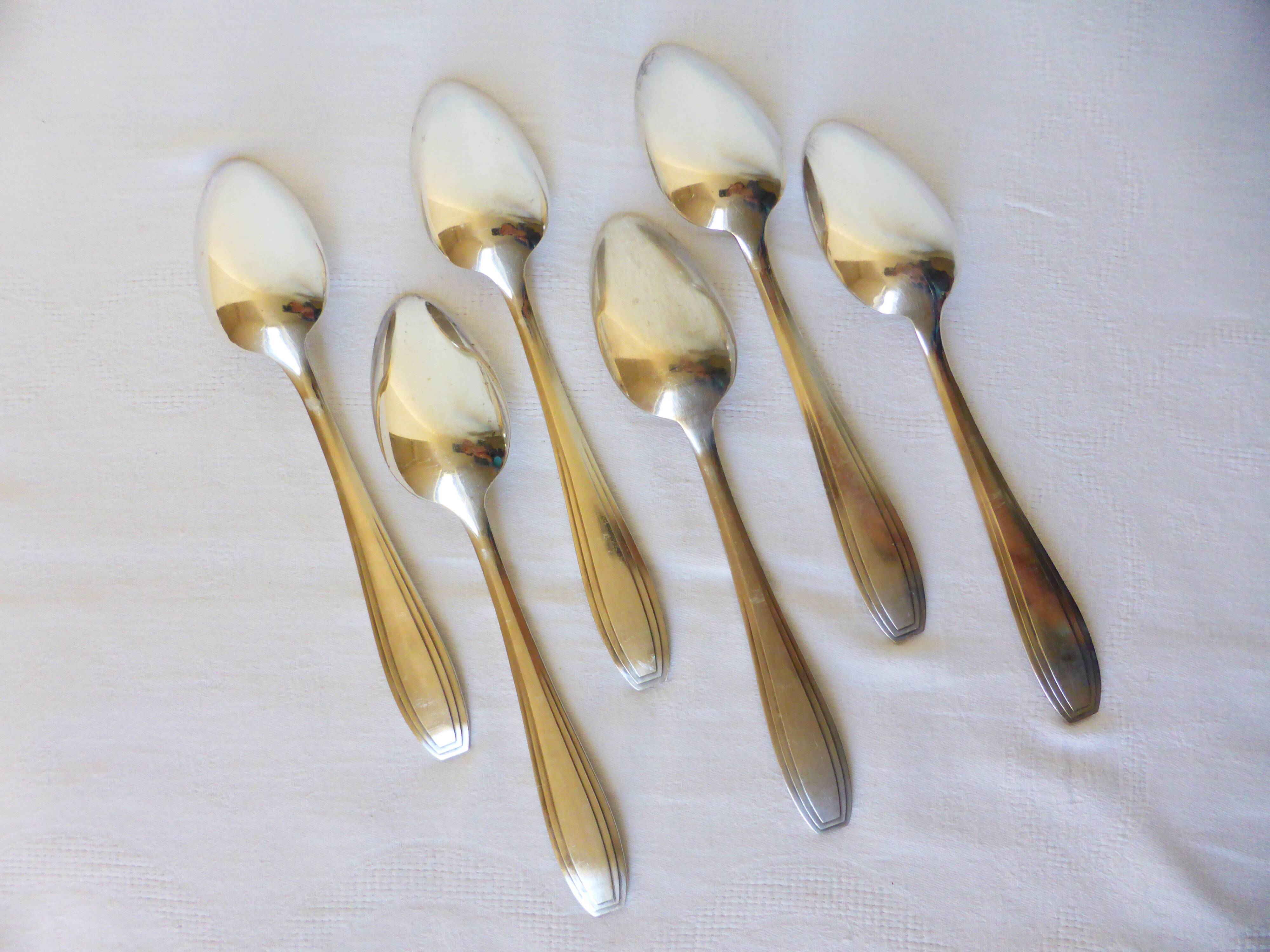 6 Apollo Art Deco style tablespoons 2106237