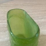 Murano vase in bubble-blown glass paste