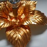 Vintage flower wall lamp