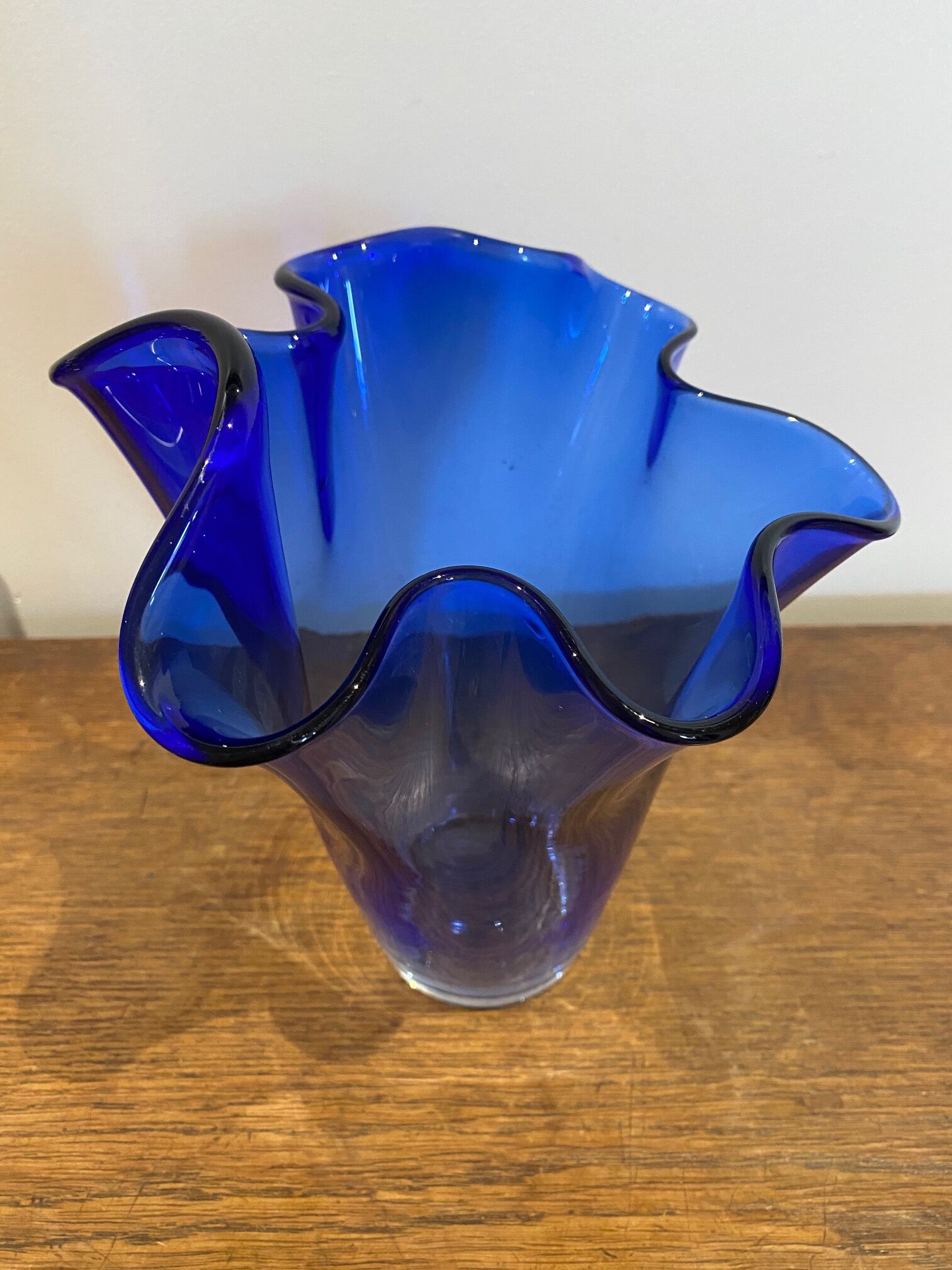Vase mouchoir italien Murano