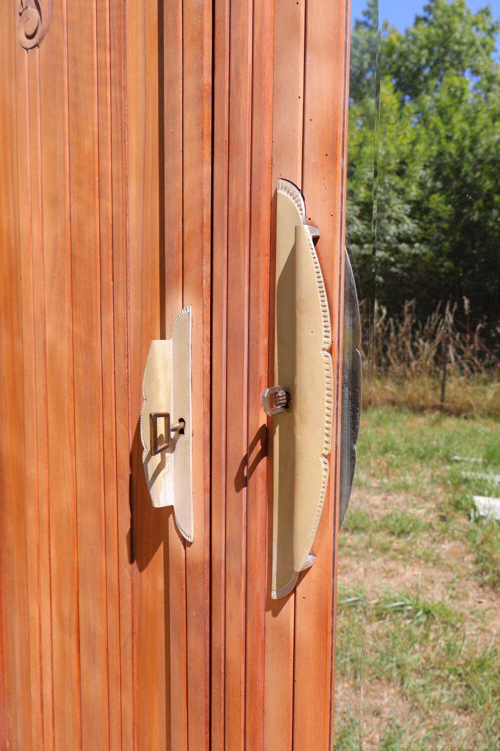 Art Deco cabinetmaker's wardrobe