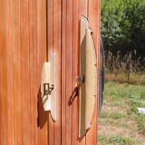 Art Deco cabinetmaker's wardrobe