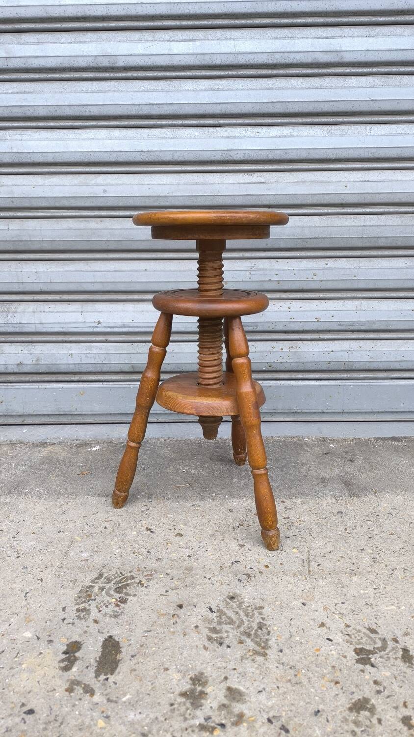 1960s screw watchmaker stool