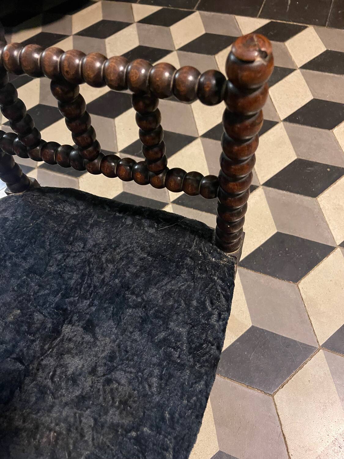 Small corner armchair