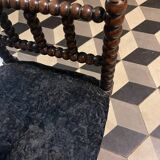 Petit fauteuil d’angle