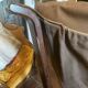 Danish leather and wood armchair Thams Kvalitet