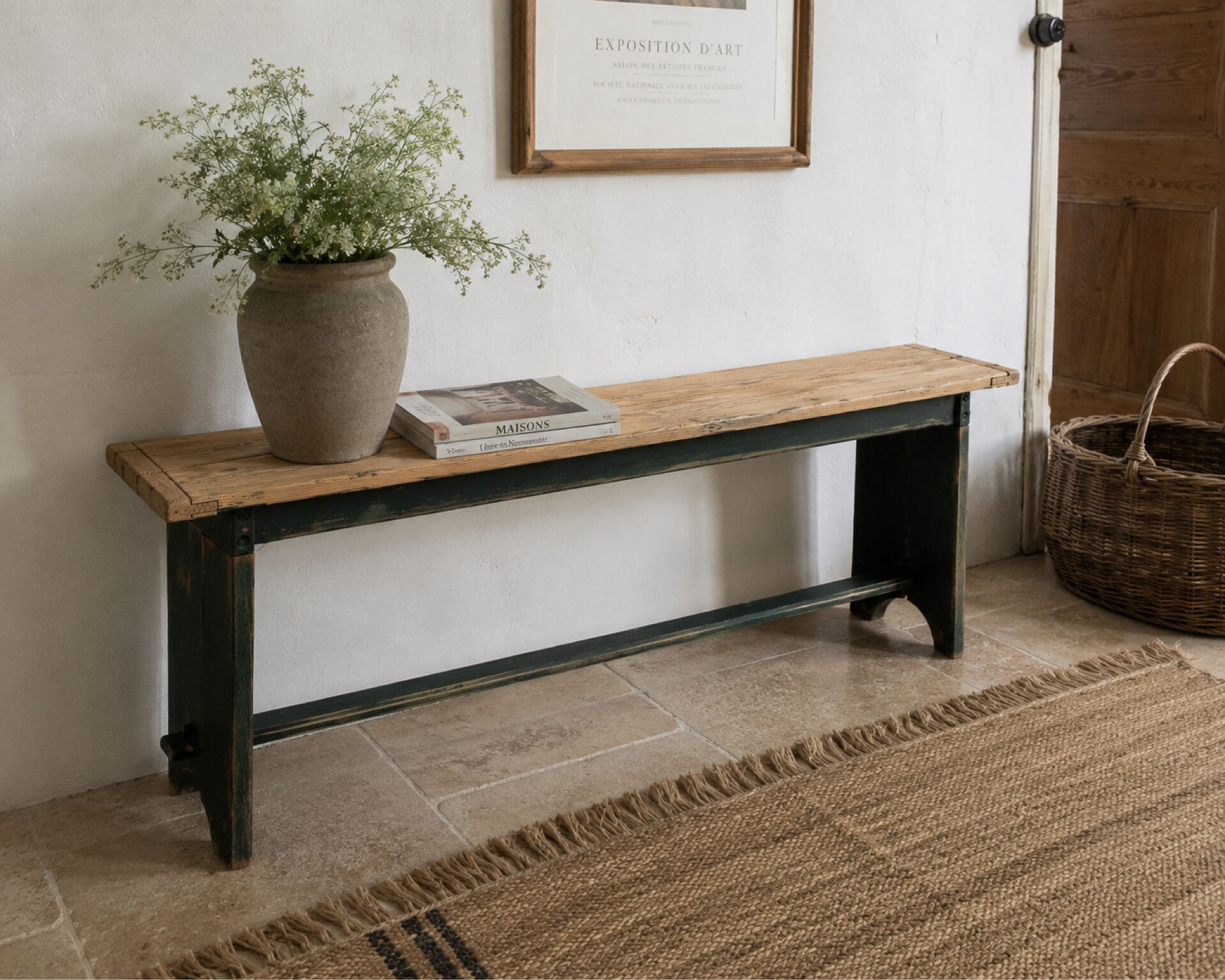 Banc en bois