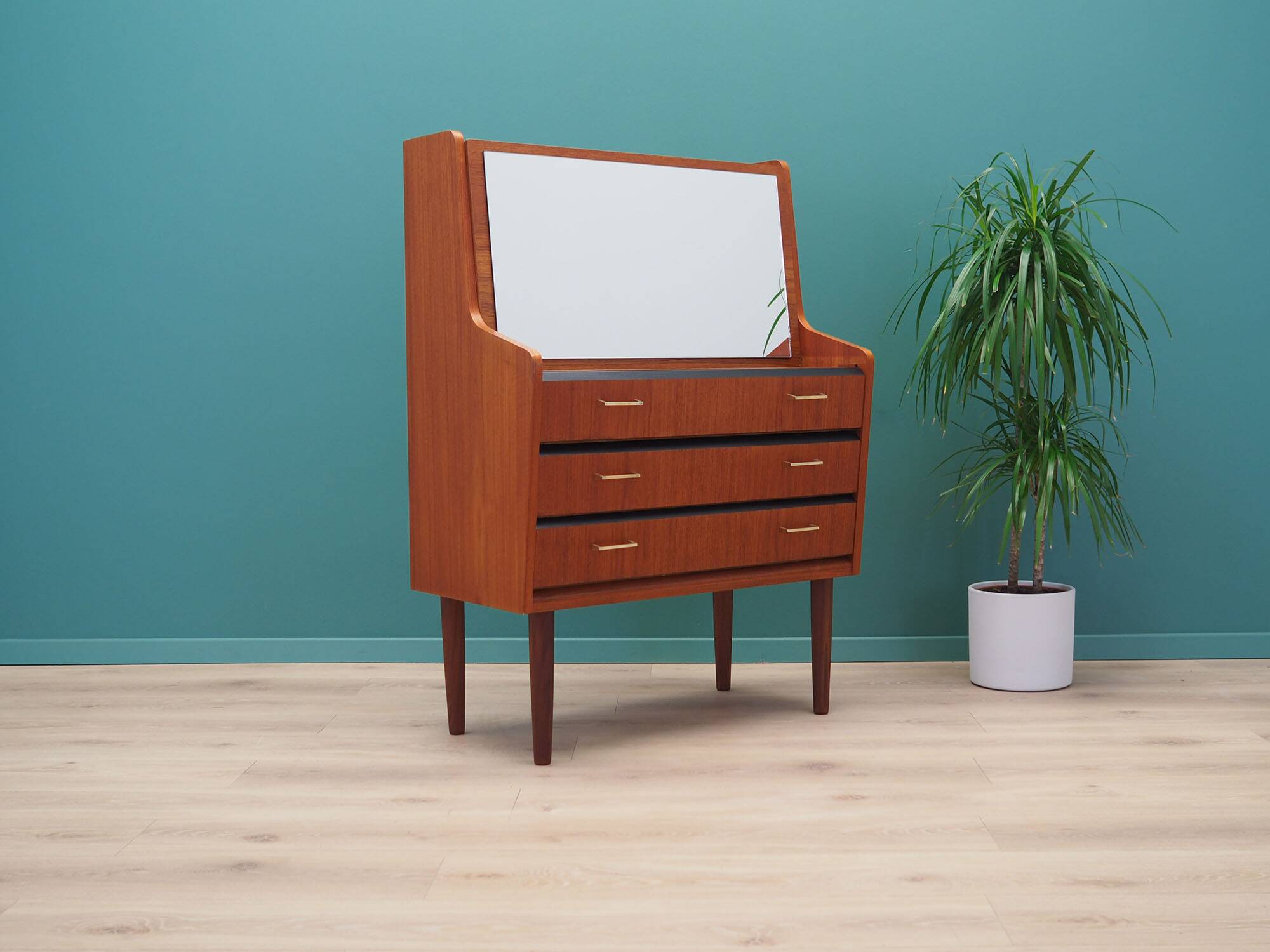 Teak secretary, Danish design, 1960s, production: Denmark