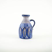 Ceramic vase with a handle, Danish design, 1960s, made in Denmark